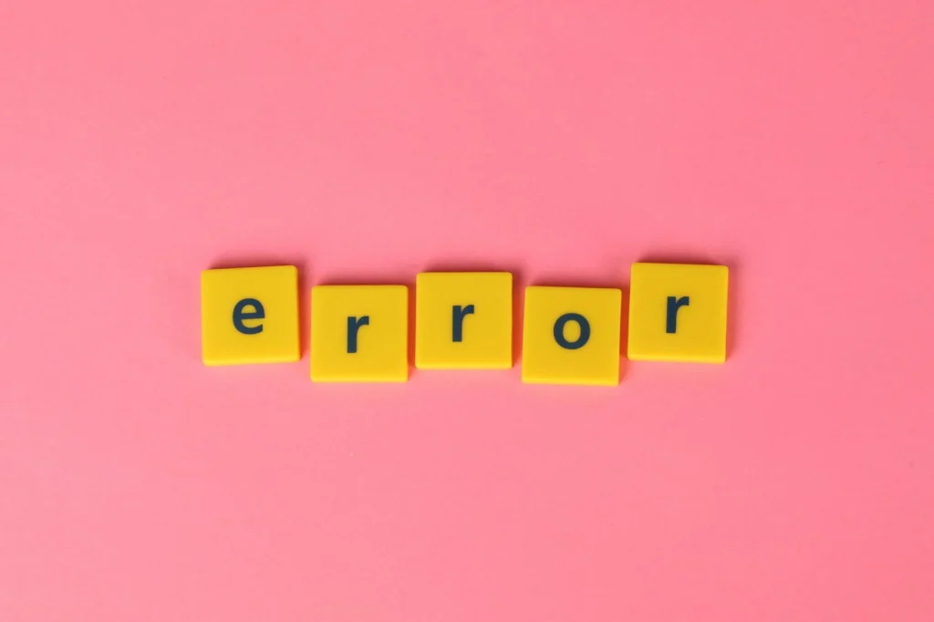 Avoid Errors SEO Mistakes