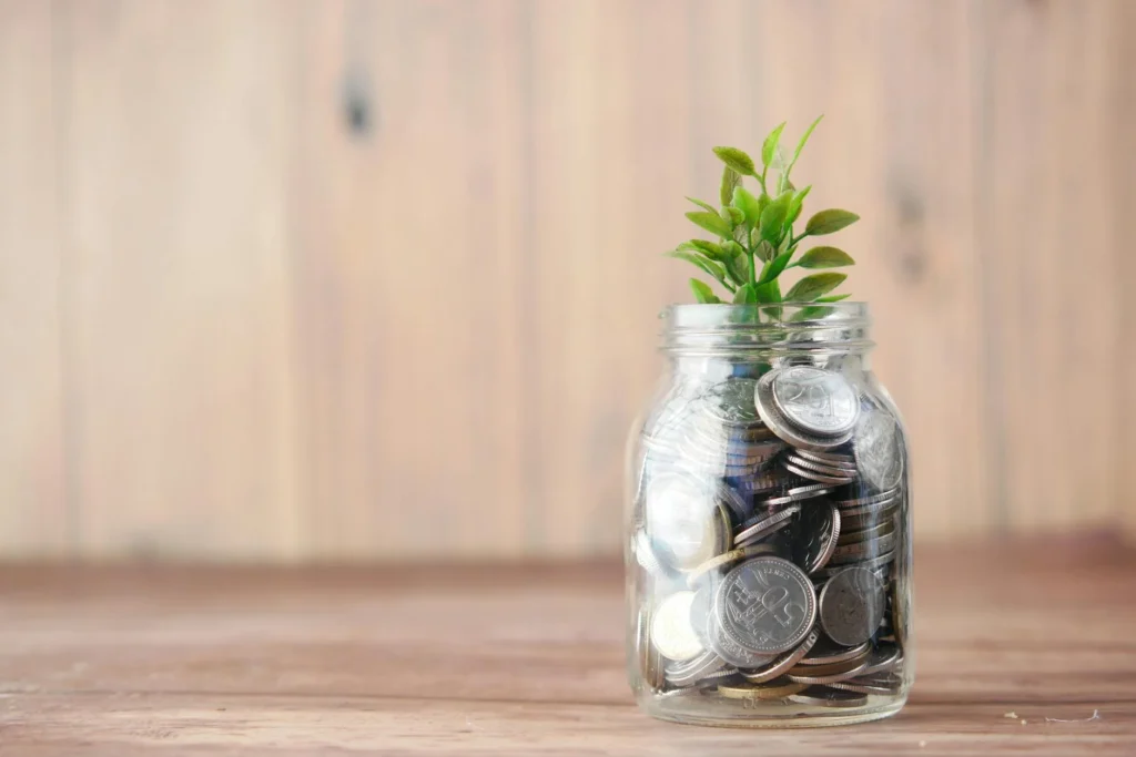 Long Term Investment Business Growth Money Plant