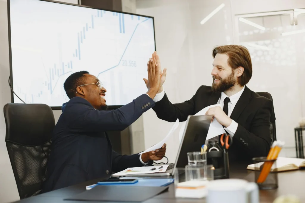 Success Story Happy Entrepreneur