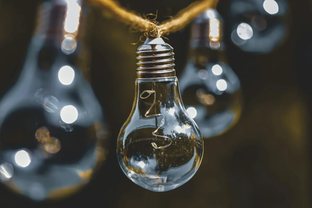 Success Tips Lightbulb Moment