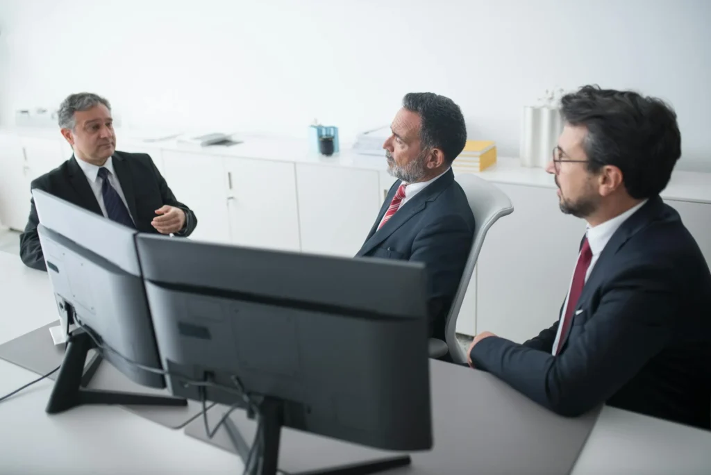 Team Meeting Computer Screen