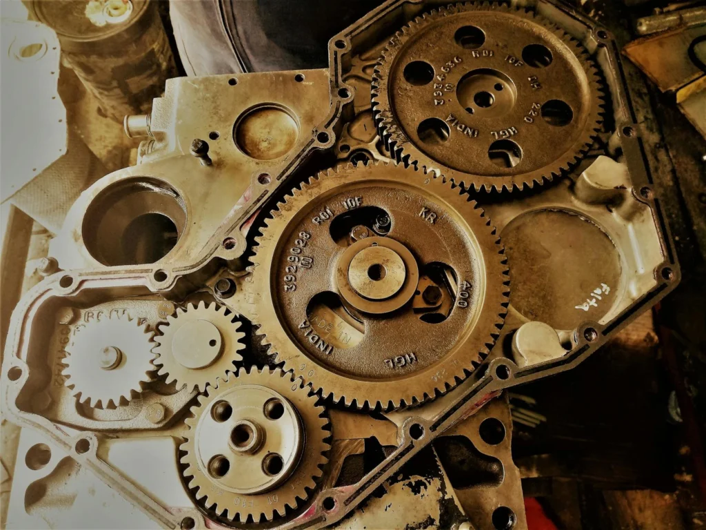 Website Components Gears Working