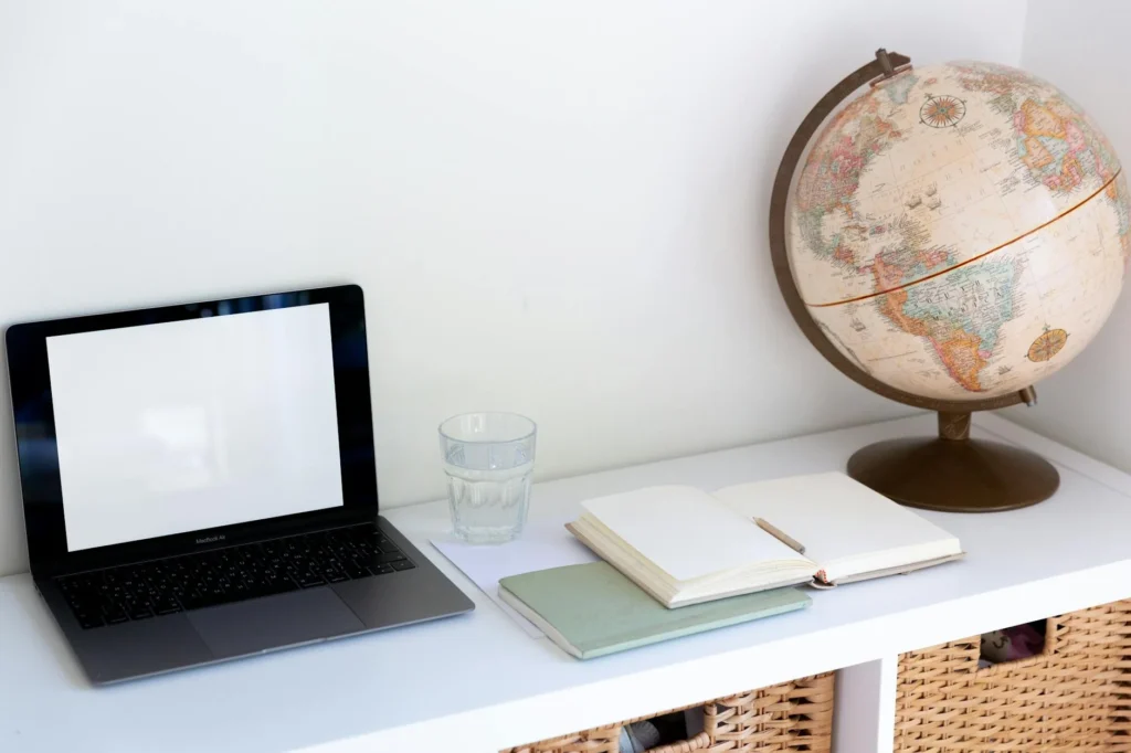 Website Concept Internet Globe