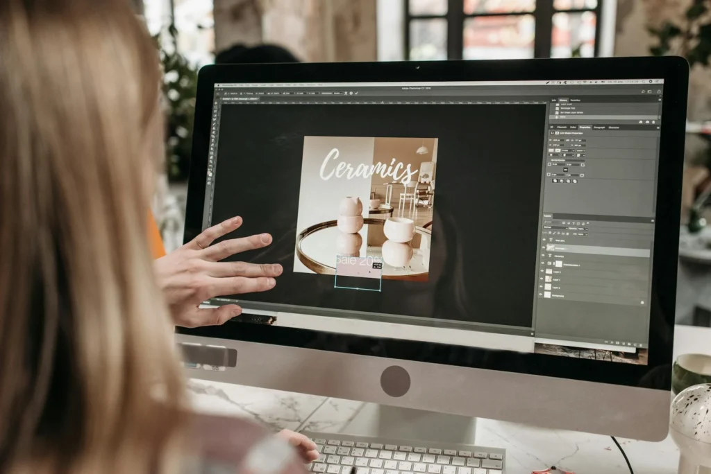 Website Design Graphic Interface