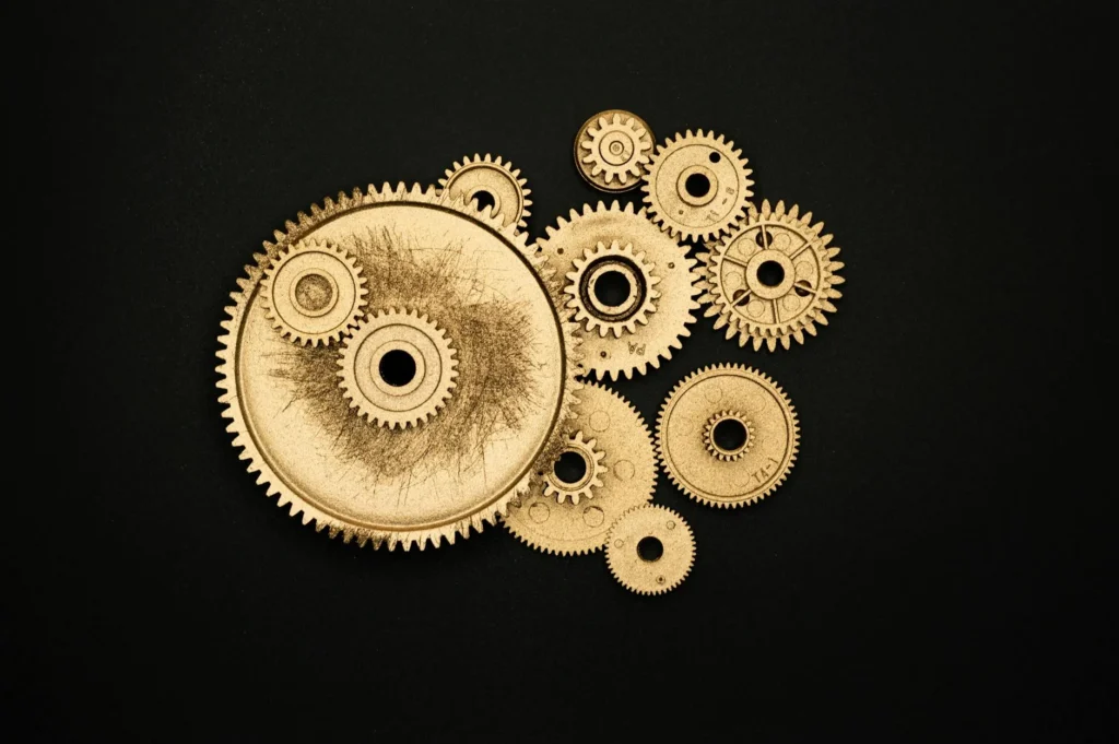 Website Features Gears