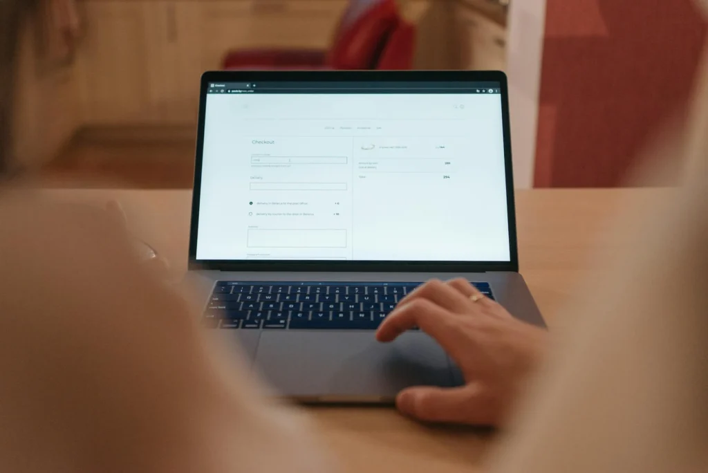 Website Features User Interface