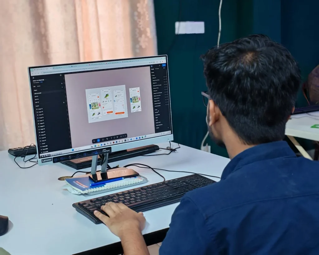 Website Features User Interface