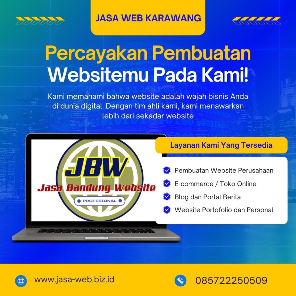 Jasa Web Bekasi Profesional: Wujudkan Impian Bisnis Online Anda