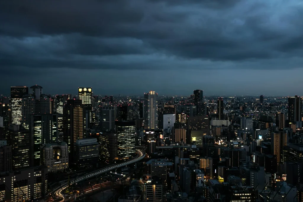 Digital Presence City Skyline