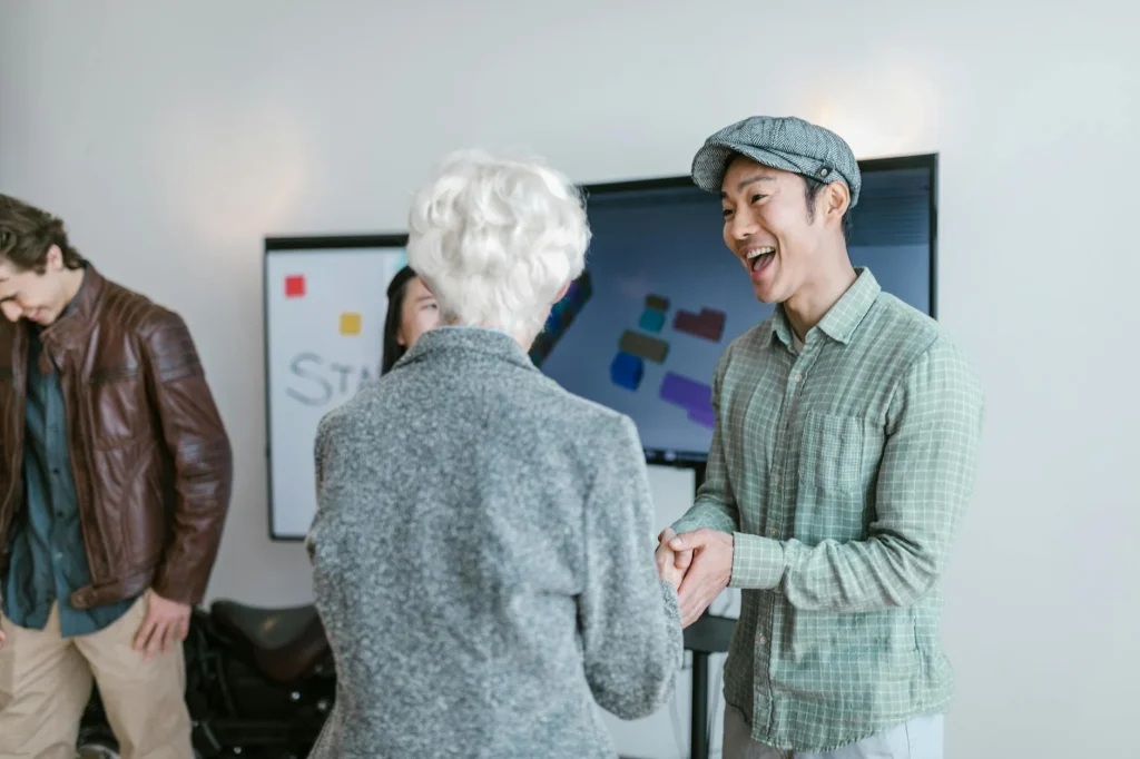 Professional Team Handshake