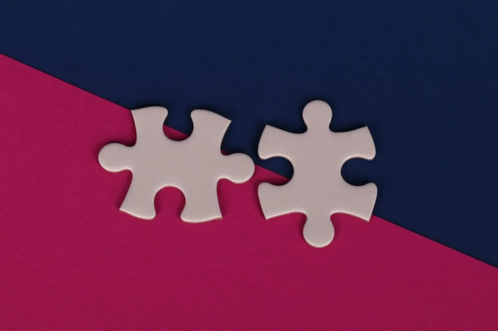 Strategy Board Puzzle Pieces