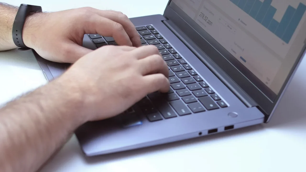 Business Website Laptop